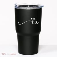 Kamala Harris Funny Comma La Eleciton Tumbler thumb 0
