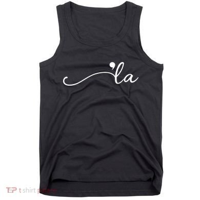 Kamala Harris Funny Comma La Eleciton Tank Top