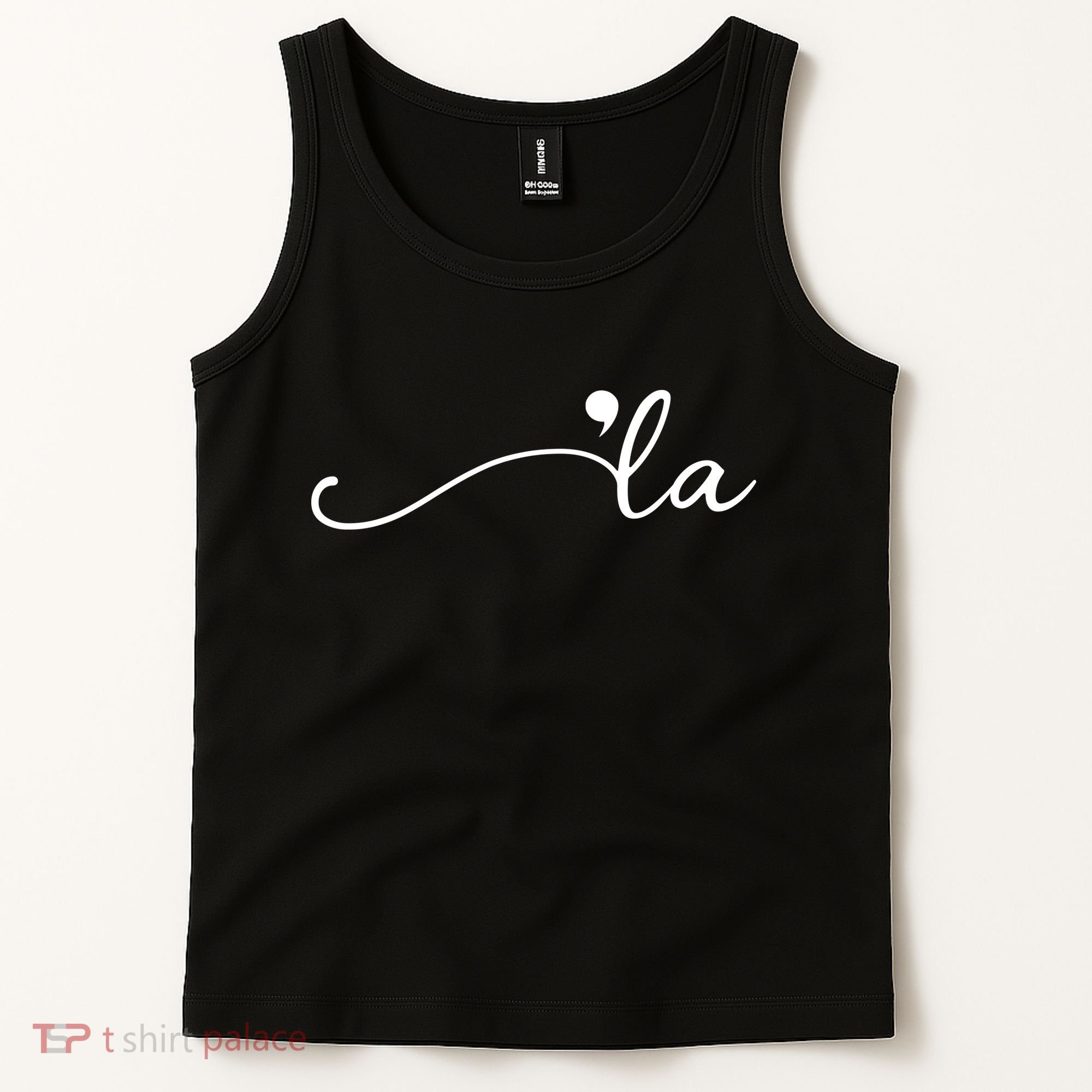Kamala Harris Funny Comma La Eleciton Tank Top