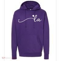 Kamala Harris Funny Comma La Eleciton Hoodie thumb 0