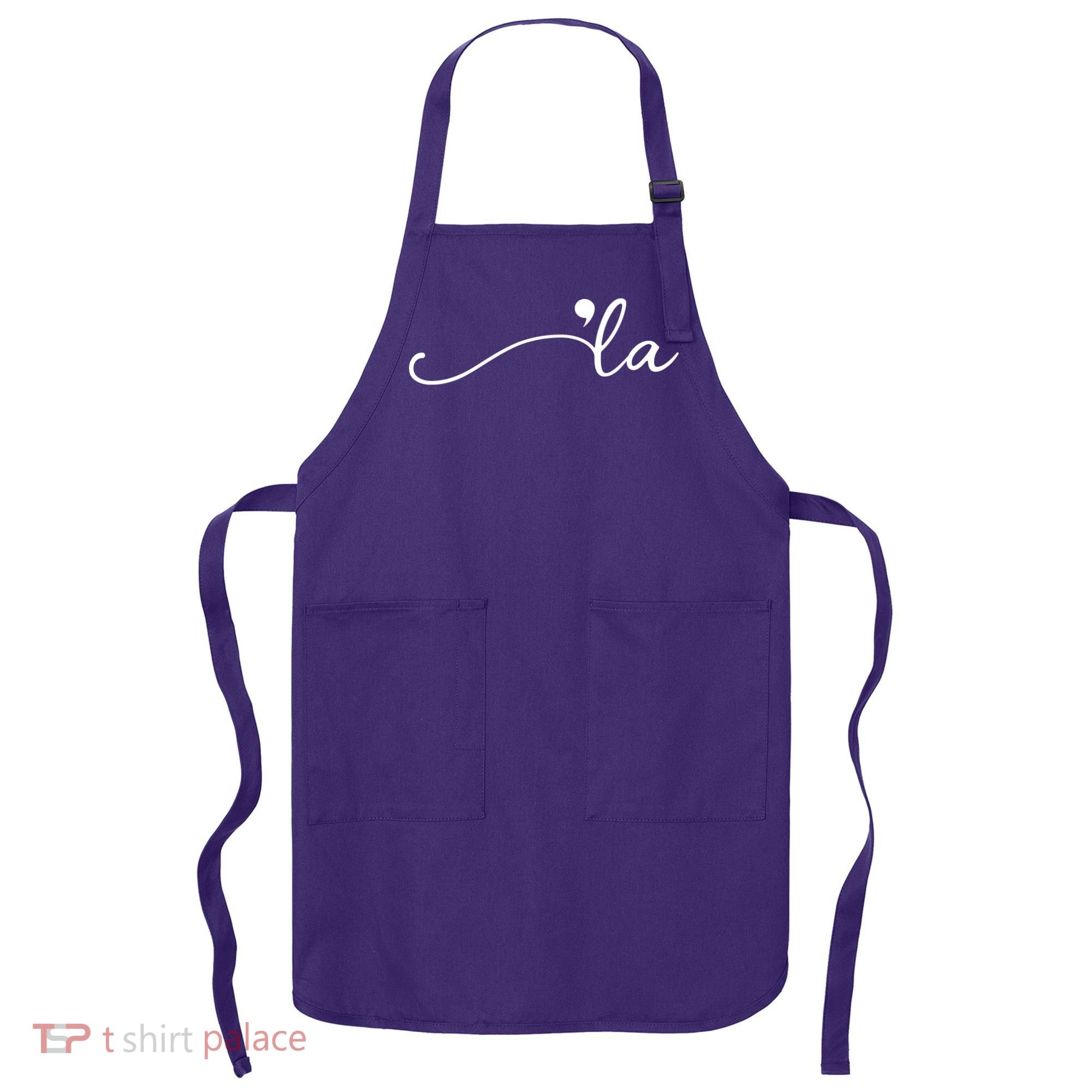 Kamala Harris Funny Comma La Eleciton Apron