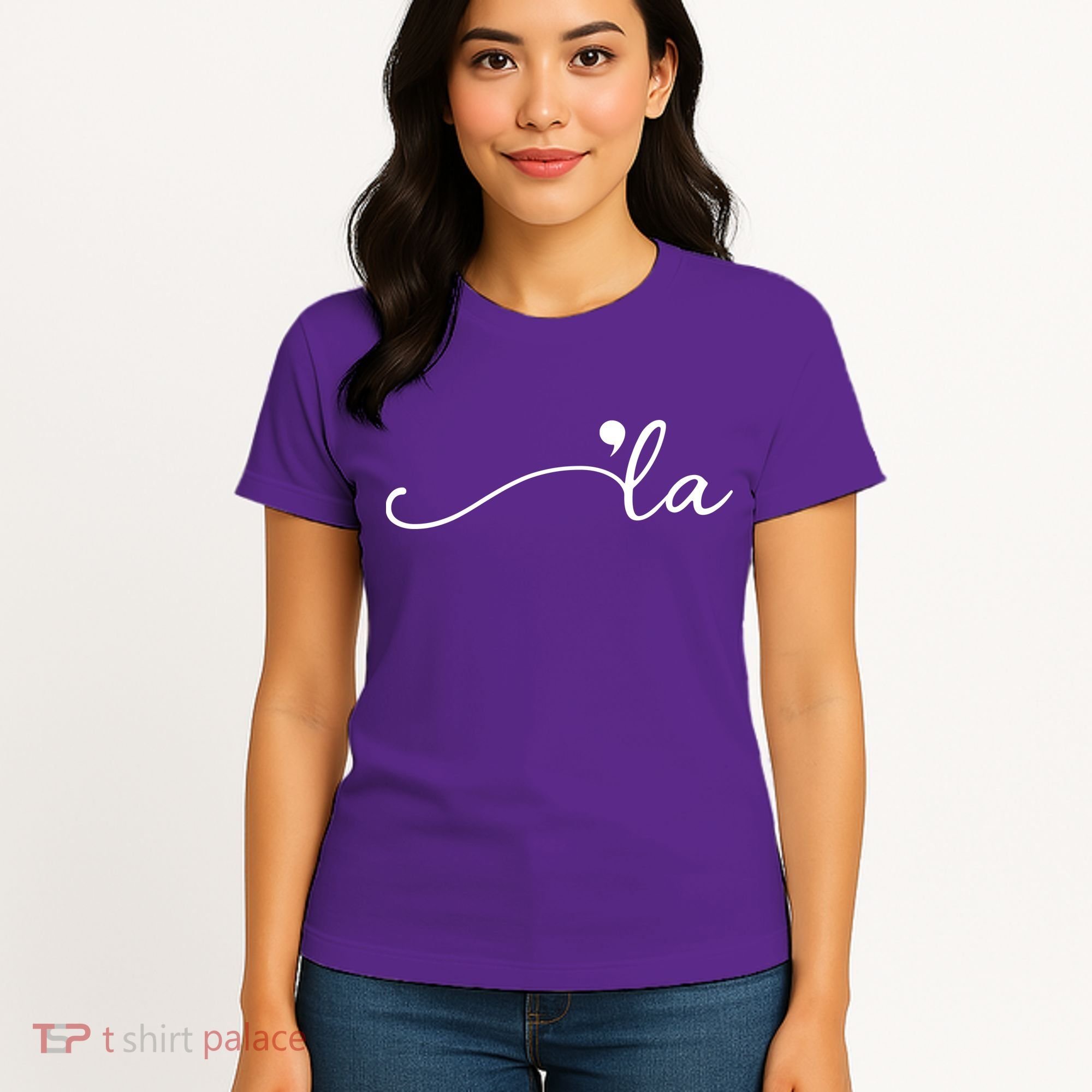 Kamala Harris Funny Comma La Eleciton Women's T-Shirt