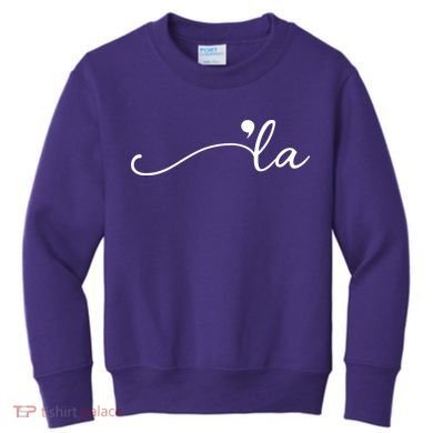 Kamala Harris Funny Comma La Eleciton Kids Sweatshirt