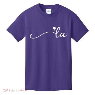Kamala Harris Funny Comma La Eleciton Kids T-Shirt