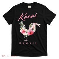 Kauai Hawaii Flower Hibiscus Chicken Lover Souvenir T-Shirt thumb 0