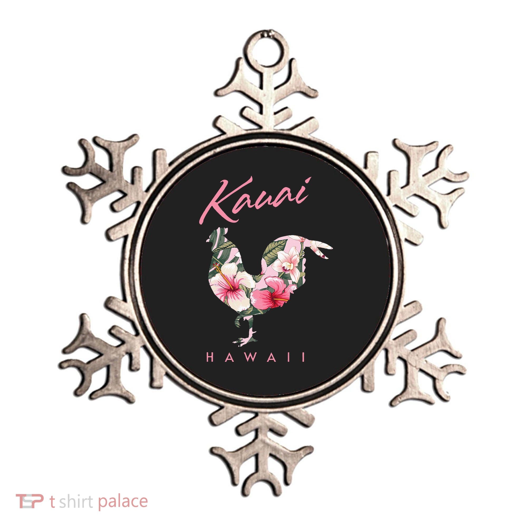 Kauai Hawaii Flower Hibiscus Chicken Lover Souvenir Ornament