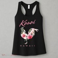 Kauai Hawaii Flower Hibiscus Chicken Lover Souvenir Women's Tank Top thumb 3