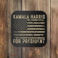Kamala Harris For President 2024 Election Coaster thumb 0