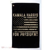 Kamala Harris For President 2024 Election Golf Towel thumb 0
