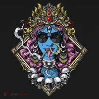 Kali Hindu Goddess Hinduism Deity God Spiritual Zen Gothic Women's Tank Top thumb 5