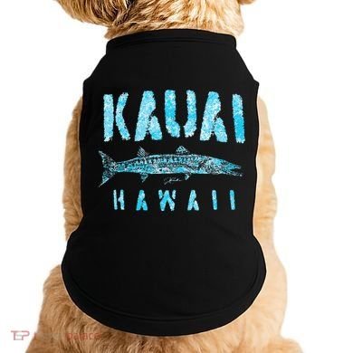 Kauai Hawaii Great Barracuda Doggie Tank
