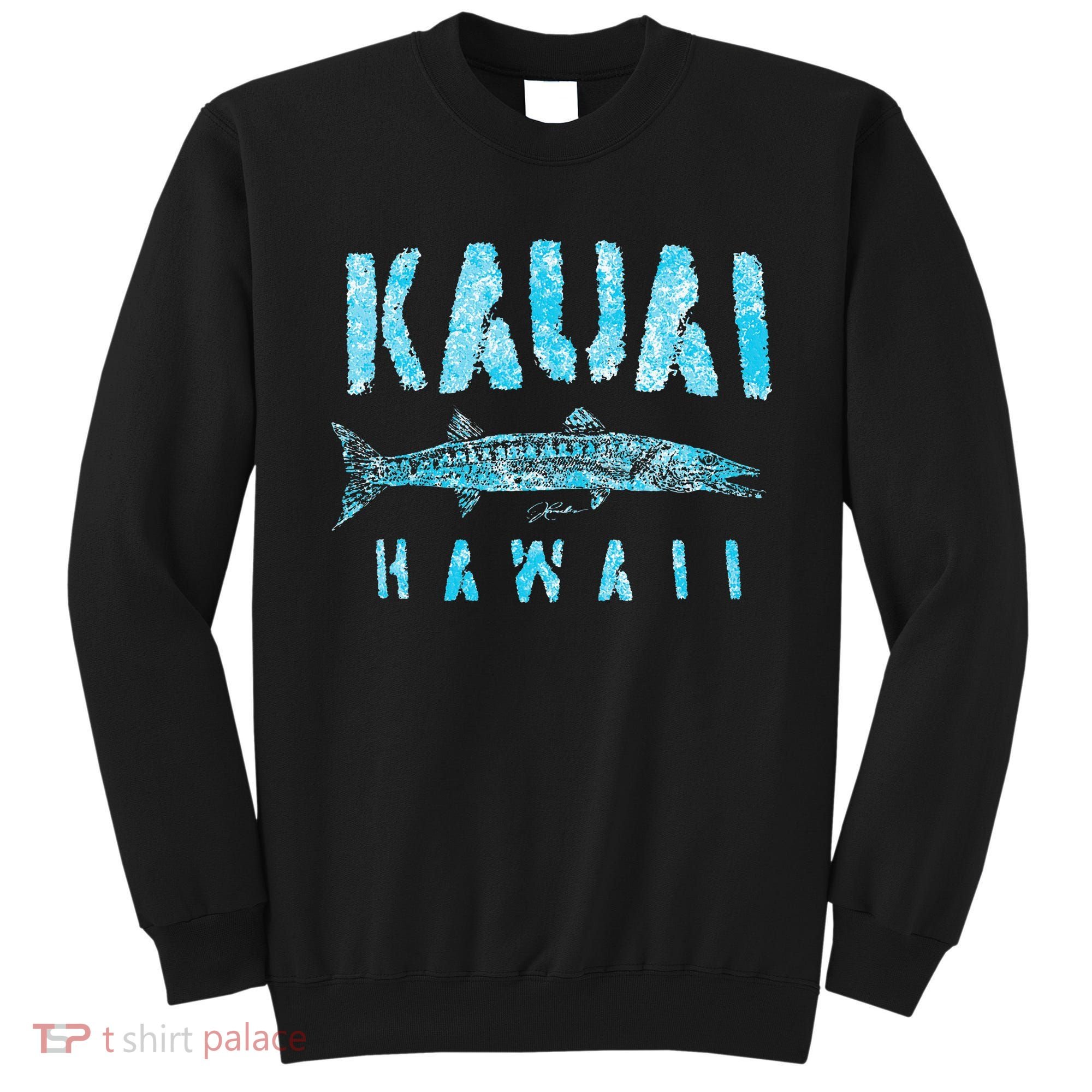 Kauai Hawaii Great Barracuda Sweatshirt