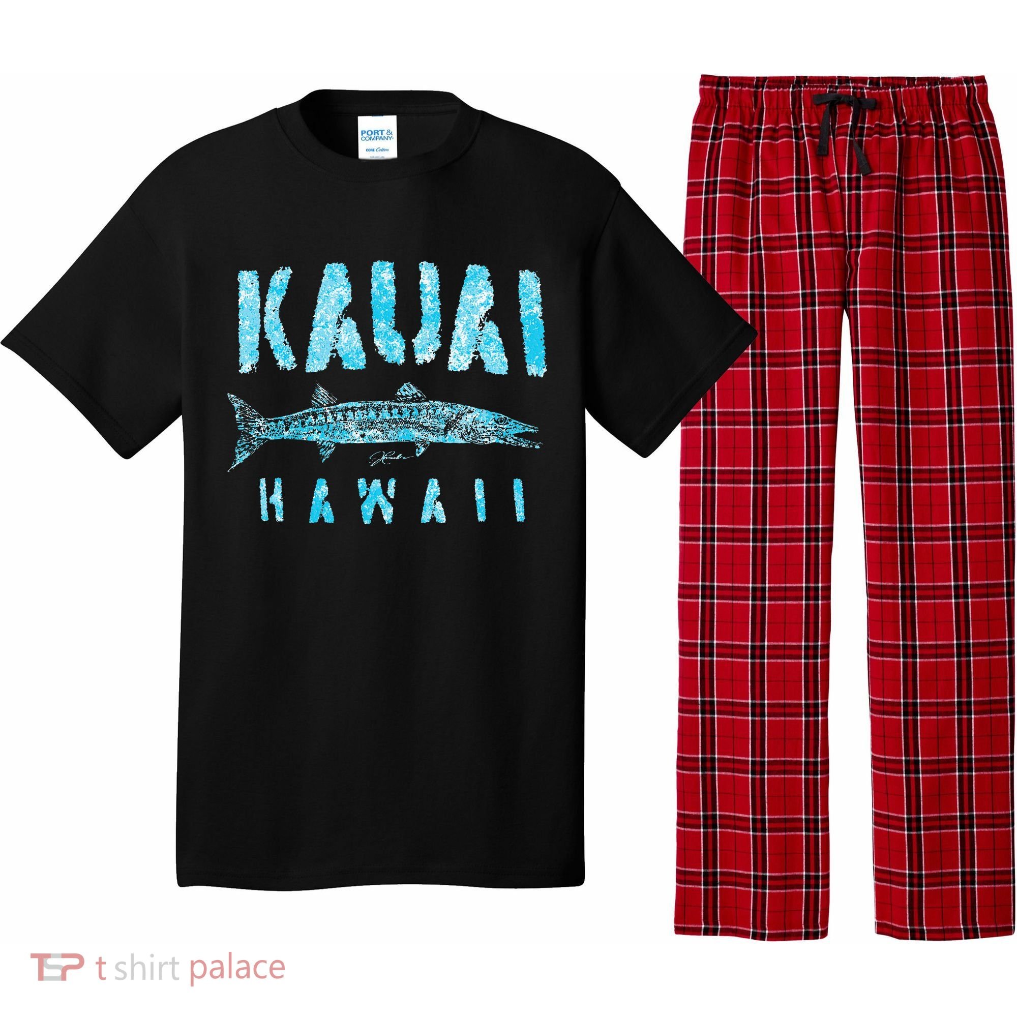 Kauai Hawaii Great Barracuda Pajama Set