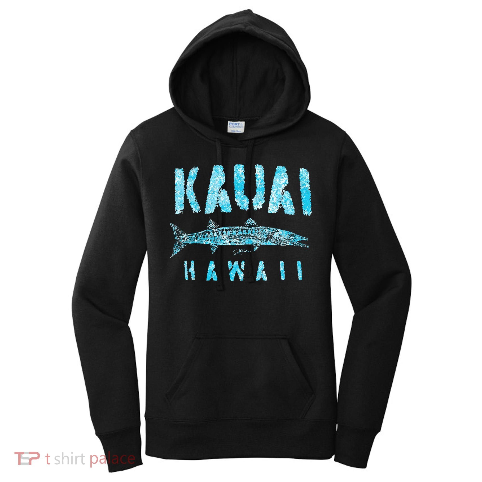 Kauai Hawaii Great Barracuda Women's Hoodie
