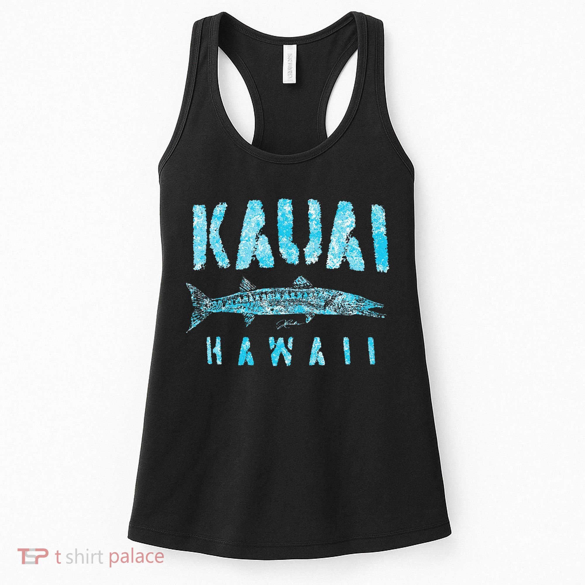 Kauai Hawaii Great Barracuda Women's Tank Top