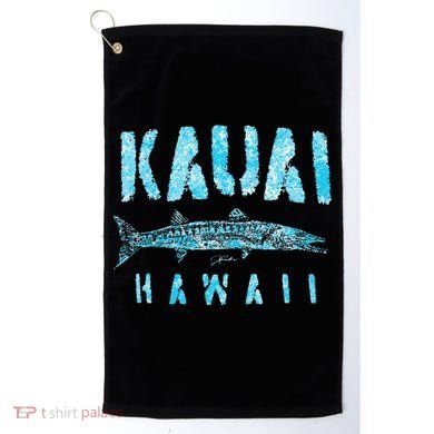 Kauai Hawaii Great Barracuda Golf Towel