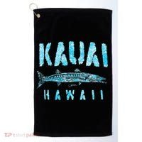 Kauai Hawaii Great Barracuda Golf Towel thumb 0