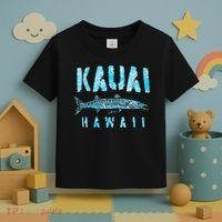 Kauai Hawaii Great Barracuda Toddler T-Shirt thumb 3