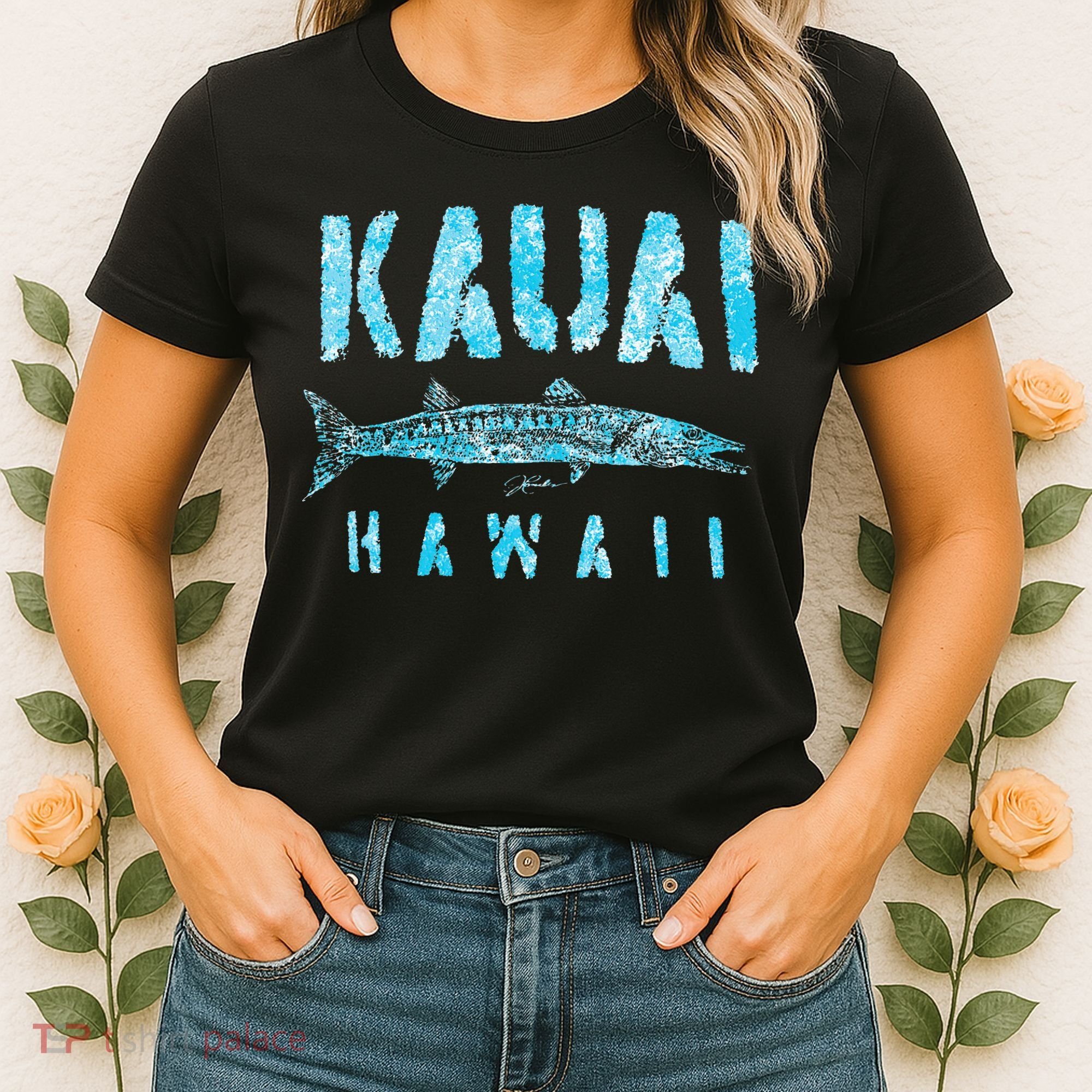 Kauai Hawaii Great Barracuda Women's T-Shirt