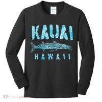 Kauai Hawaii Great Barracuda Kids Long Sleeve Shirt thumb 0