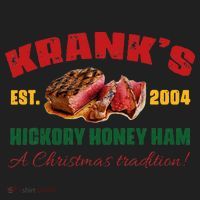 Krank's Hickory Honey Ham A Christmas Tradition Xmas Women's Sweatshirt thumb 2
