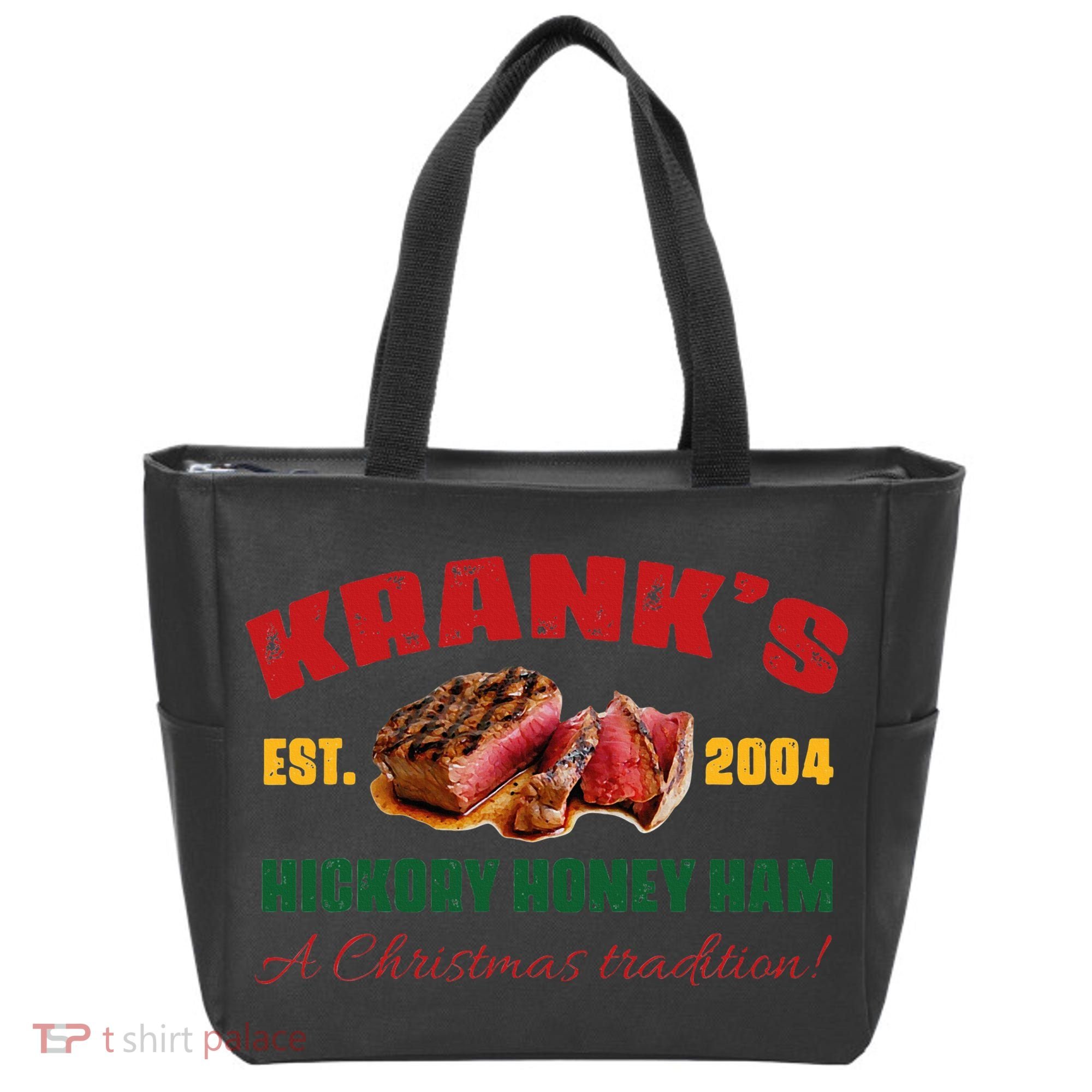 Krank's Hickory Honey Ham A Christmas Tradition Xmas Tote Bag