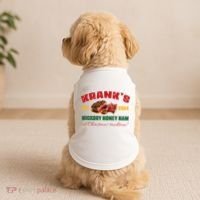 Krank's Hickory Honey Ham A Christmas Tradition Xmas Doggie Tank thumb 2