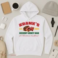 Krank's Hickory Honey Ham A Christmas Tradition Xmas Hoodie thumb 3
