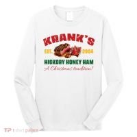 Krank's Hickory Honey Ham A Christmas Tradition Xmas Long Sleeve Shirt thumb 0