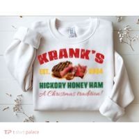 Krank's Hickory Honey Ham A Christmas Tradition Xmas Sweatshirt thumb 2