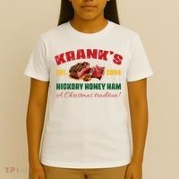 Krank's Hickory Honey Ham A Christmas Tradition Xmas T-Shirt thumb 4