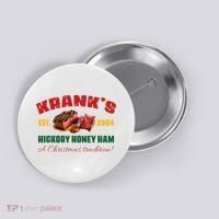 Krank's Hickory Honey Ham A Christmas Tradition Xmas Button thumb 0