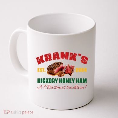 Krank's Hickory Honey Ham A Christmas Tradition Xmas Coffee Mug