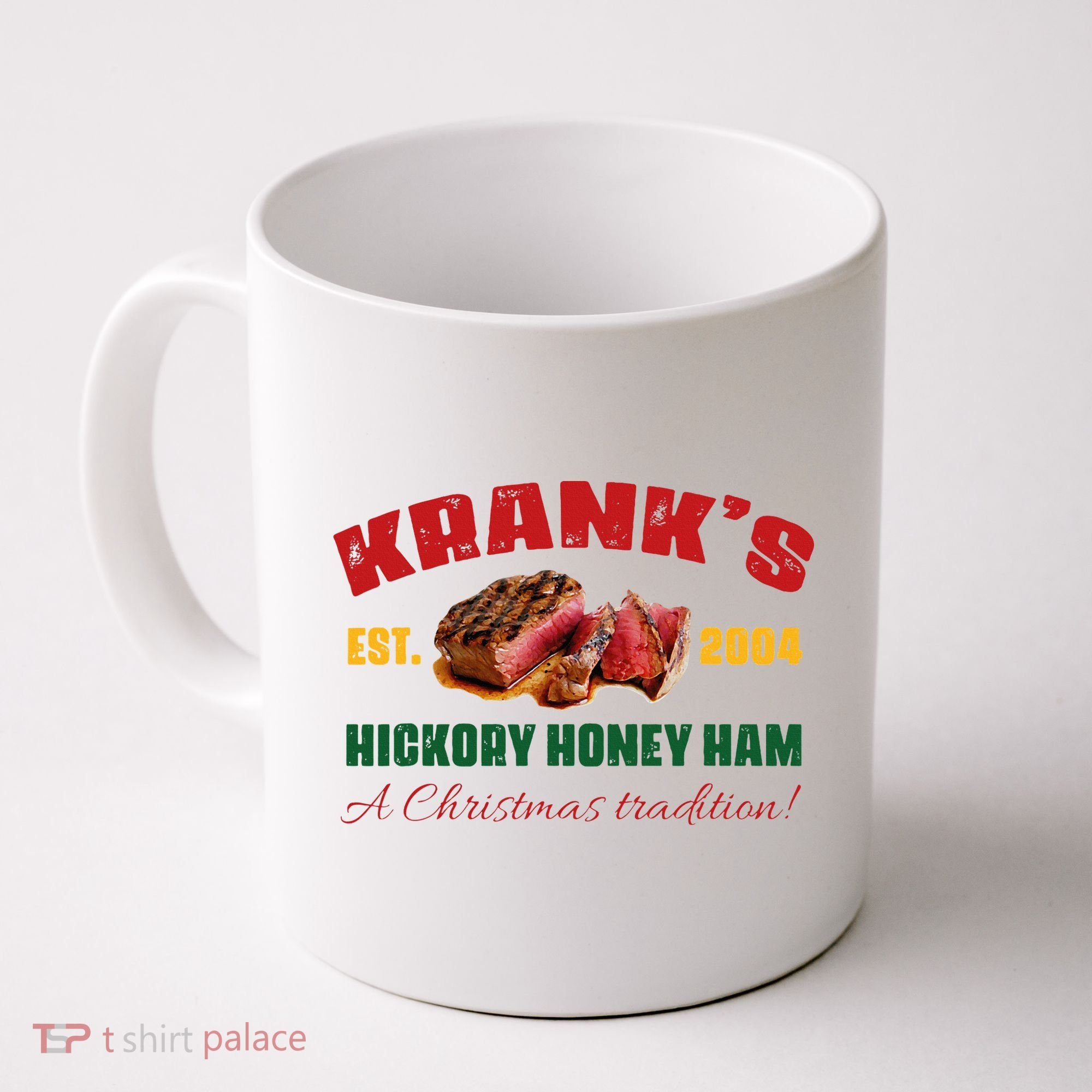Krank's Hickory Honey Ham A Christmas Tradition Xmas Coffee Mug