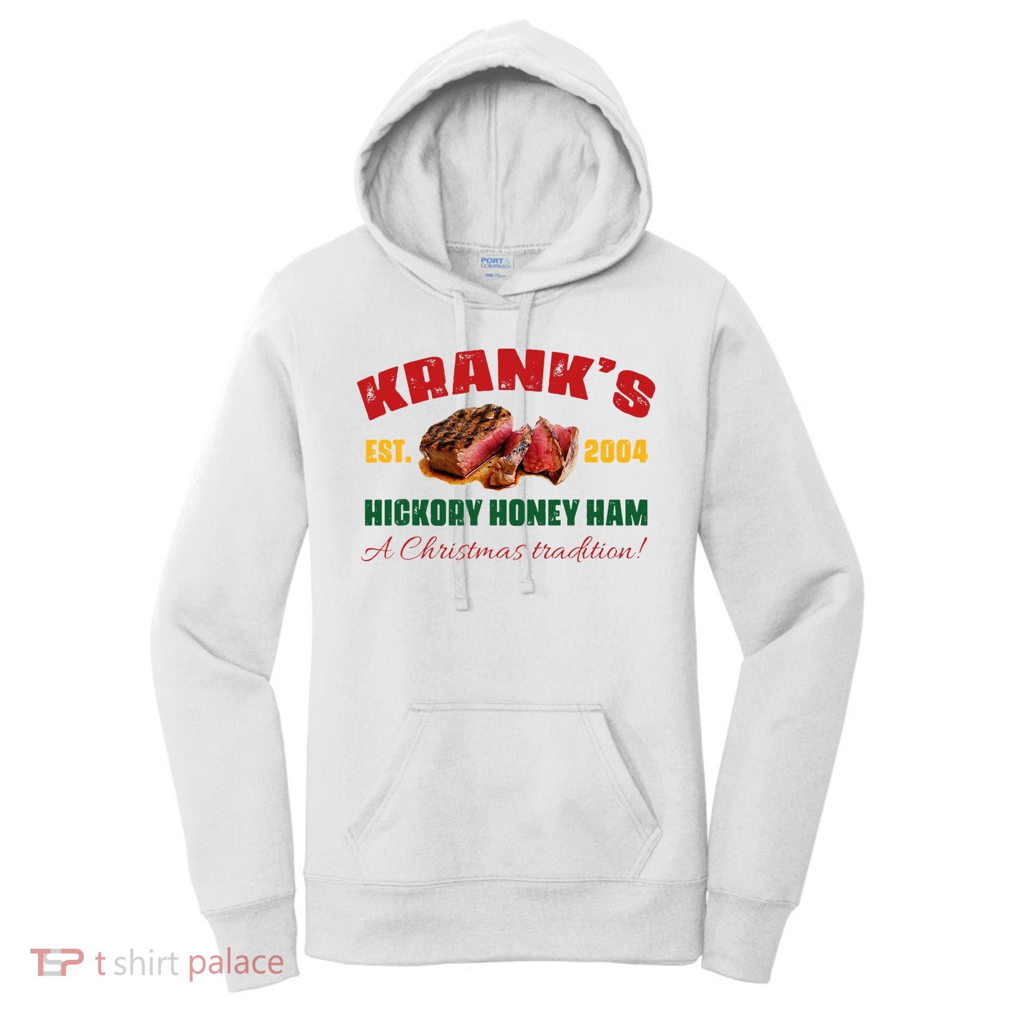 Krank's Hickory Honey Ham A Christmas Tradition Xmas Women's Hoodie