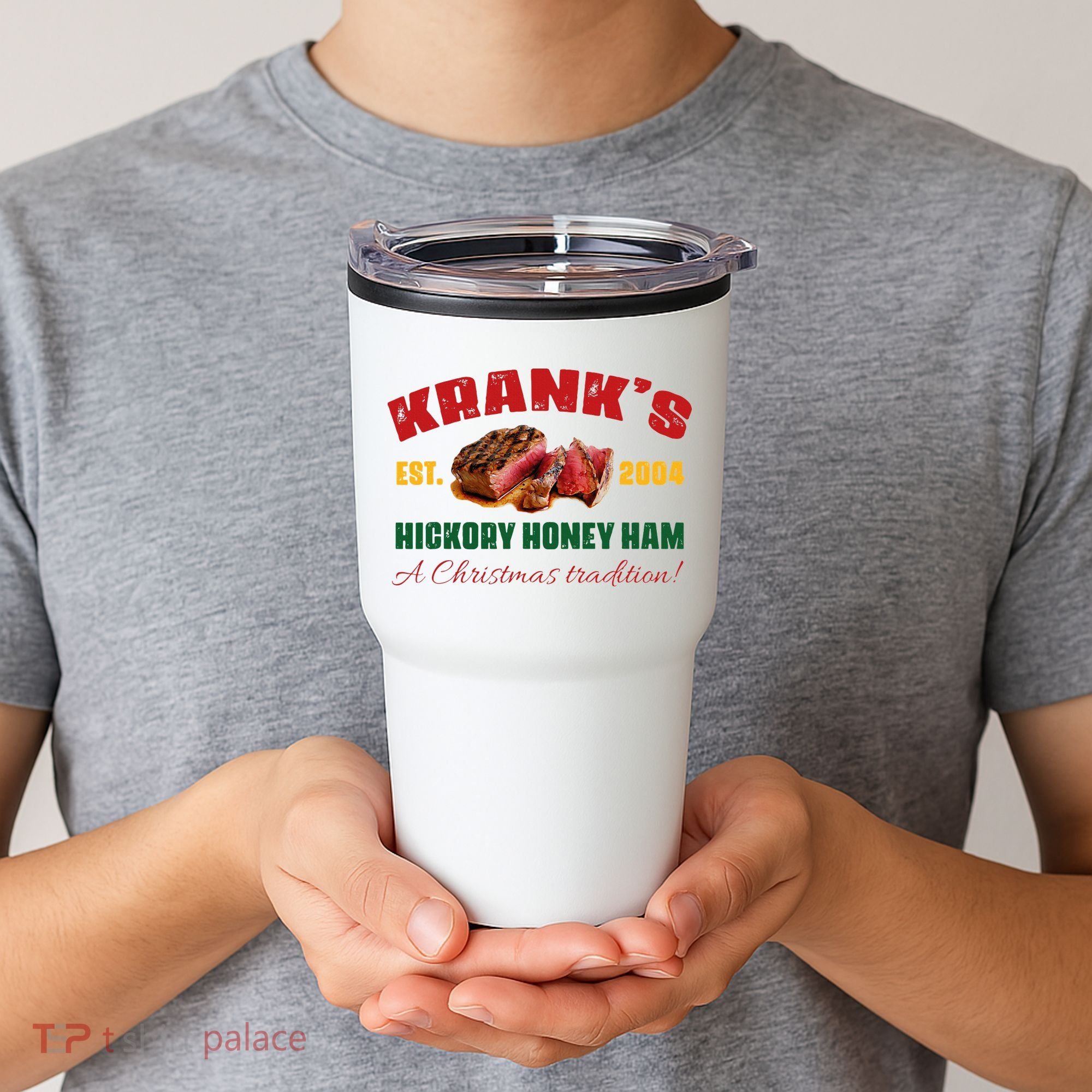Krank's Hickory Honey Ham A Christmas Tradition Xmas Tumbler