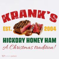 Krank's Hickory Honey Ham A Christmas Tradition Xmas Women's Tank Top thumb 5