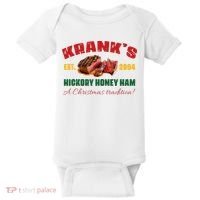 Krank's Hickory Honey Ham A Christmas Tradition Xmas Baby Bodysuit thumb 0