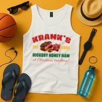 Krank's Hickory Honey Ham A Christmas Tradition Xmas Tank Top thumb 4