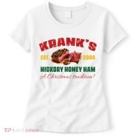 Krank's Hickory Honey Ham A Christmas Tradition Xmas Women's T-Shirt thumb 0