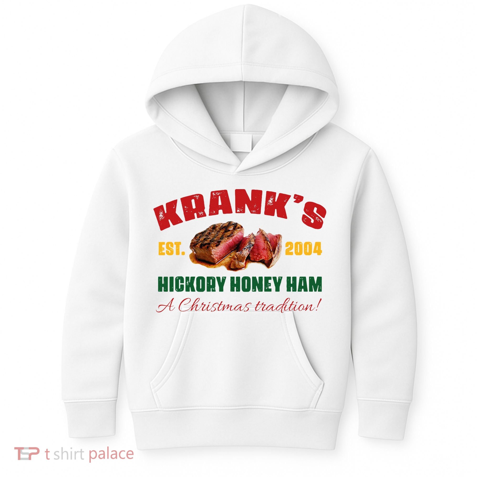 Krank's Hickory Honey Ham A Christmas Tradition Xmas Kids Hoodie