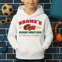Krank's Hickory Honey Ham A Christmas Tradition Xmas Kids Hoodie thumb 2