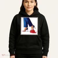 Kamala Harris Heels Stepping On Maga Red Hat Hoodie thumb 5
