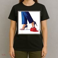 Kamala Harris Heels Stepping On Maga Red Hat T-Shirt thumb 4