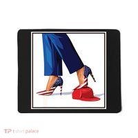 Kamala Harris Heels Stepping On Maga Red Hat Mousepad thumb 0