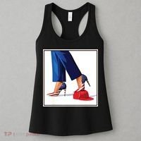 Kamala Harris Heels Stepping On Maga Red Hat Women's Tank Top thumb 3