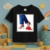 Kamala Harris Heels Stepping On Maga Red Hat Toddler T-Shirt thumb 3
