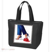 Kamala Harris Heels Stepping On Maga Red Hat Tote Bag thumb 3