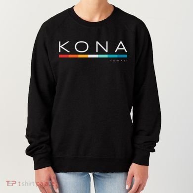 Kona Hawaii Hi Retro Design Women's Sweatshirt