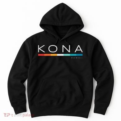 Kona Hawaii Hi Retro Design Hoodie